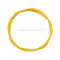 Rivestimento torcia Mig 4M per teflon in acciaio giallo